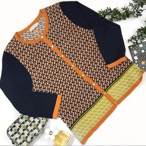 Spartina {449} patterned cardigan